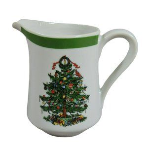 Yule Tide Christmas Tree Creamer Vintage